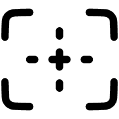 Focus Points Icon from Plump Line Set