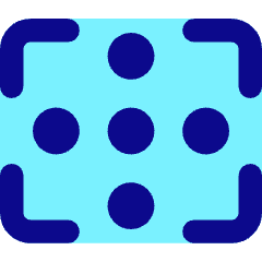 Focus Points Icon from Core Pop Set