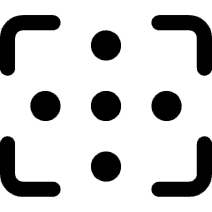 Focus Points Icon from Core Line Set