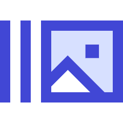 Gallery Slide Icon from Sharp Duo Set