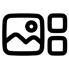 Gallery Thumbnail Icon from Plump Line Set