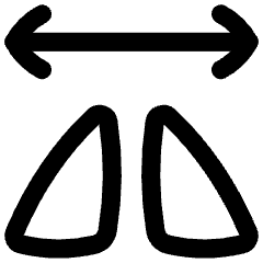 Mirror Horizontally Icon from Flex Line Set