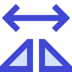Mirror Horizontally Icon from Sharp Duo Set