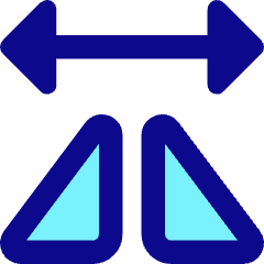 Mirror Horizontally Icon from Core Pop Set