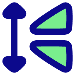 Mirror Vertically Icon from Plump Pop Set