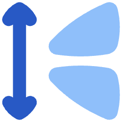 Mirror Vertically Icon from Flex Flat Set