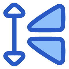 Mirror Vertically Icon from Plump Duo Set