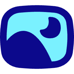 Night Landscape Mode Camera Icon from Flex Pop Set