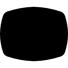 Photo Composition Oval Icon from Micro Solid Set