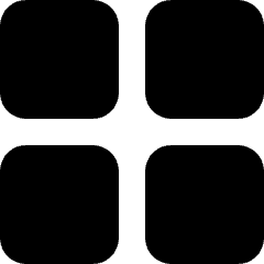 Photo Four Icon from Micro Solid Set