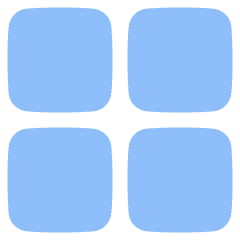 Photo Four Icon from Plump Flat Set