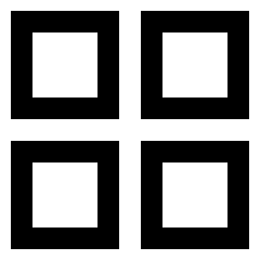 Photo Four Icon from Sharp Line Set