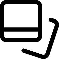 Polaroid Icon from Core Line Set