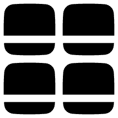 Polaroid Four Icon from Plump Solid Set