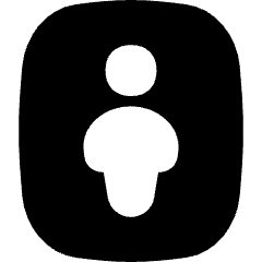 Portrait Setting Icon from Flex Solid Set