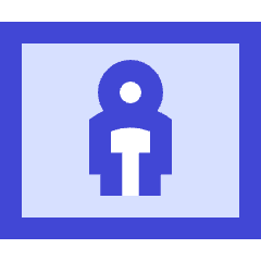 Portrait Setting Icon from Sharp Duo Set