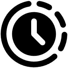 Time Lapse Icon from Plump Solid Set