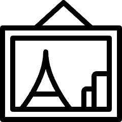 Photo Frame Hang Icon from Ultimate Light Set