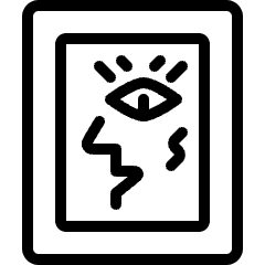 Photo Frame Human Icon from Ultimate Light Set