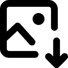 Download Compress Image Icon from Micro Line Set