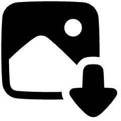 Download Compress Image Icon from Plump Solid Set