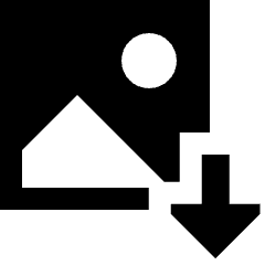 Download Compress Image Icon from Sharp Solid Set