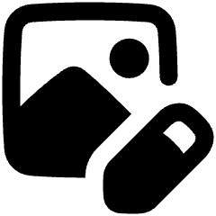 Edit Image Photo Icon from Plump Remix Set