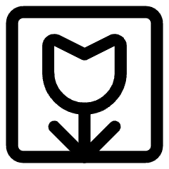 Flower Icon from Core Line Set