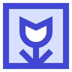 Flower Icon from Sharp Duo Set