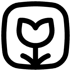 Flower Icon from Flex Line Set