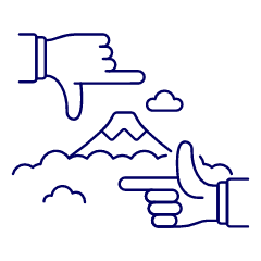 Frame Hand 1 Illustration from UX Line Set