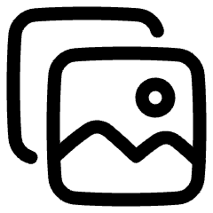 Gallery 2 Icon from Plump Line Set