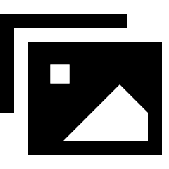 Gallery Icon from Sharp Solid Set