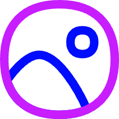Image In Circle Icon from Flex Neon Set