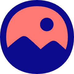 Image In Circle Icon from Plump Pop Set