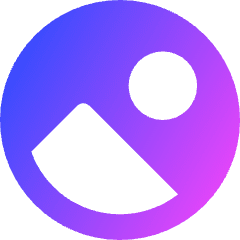 Image In Circle Icon from Core Gradient Set