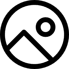 Image In Circle Icon from Core Line Set