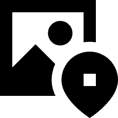 Image Location Icon from Sharp Remix Set