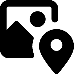 Image Location Icon from Core Remix Set