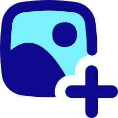 Image Photo Add Icon from Flex Pop Set
