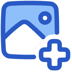 Image Photo Add Icon from Plump Duo Set