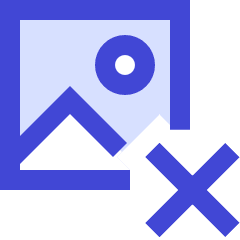 Image Photo Delete Icon from Sharp Duo Set