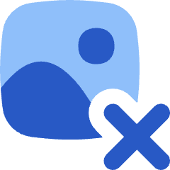 Image Photo Delete Icon from Flex Flat Set
