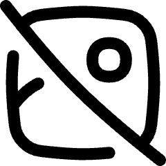 Image Photo Hide Icon from Flex Line Set