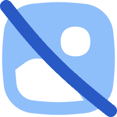 Image Photo Hide Icon from Flex Flat Set