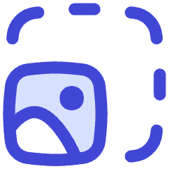Image Photo Resize Icon from Flex Duo Set
