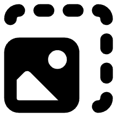 Image Photo Resize Icon from Core Solid Set
