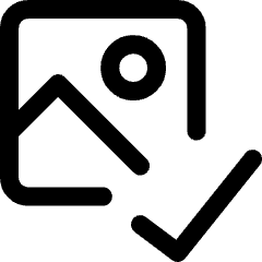 Image Photo Select Icon from Core Line Set