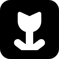 Image Picture Flower Icon from Micro Solid Set