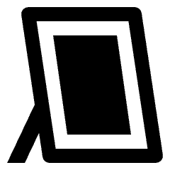 Image Picture Frame Landscape Icon from Nova Line Set